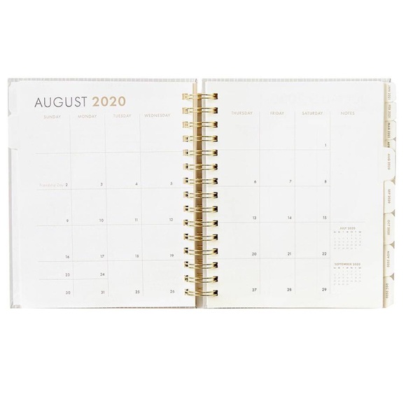 NWT 2021 Papersource Planner, Blush Stripe - Picture 2 of 11